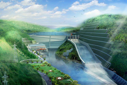 独山老挝南塔河1号水电站项目